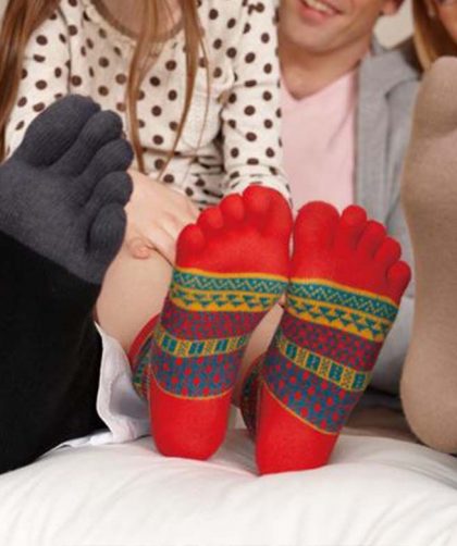 Chaussettes à 5 doigts