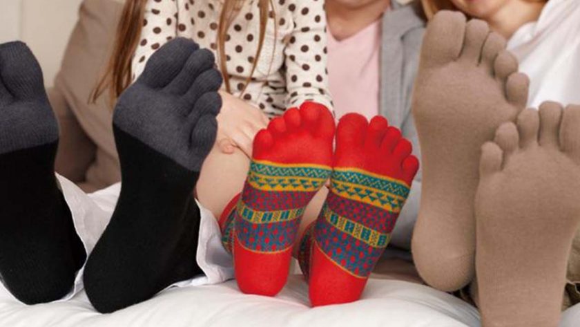 Chaussettes à 5 doigts