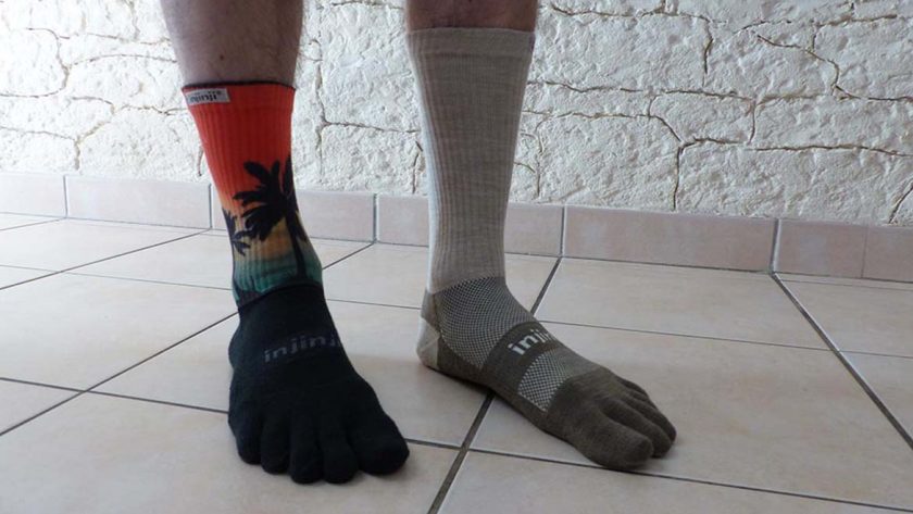 Chaussettes Injinji Trail et Outdoor