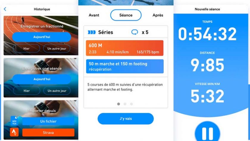 appli frequence running