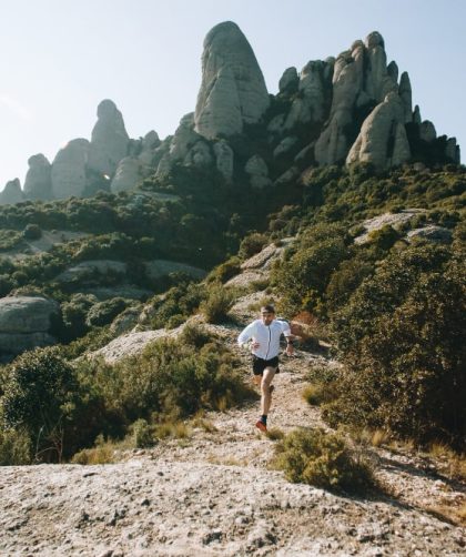trail en montagne