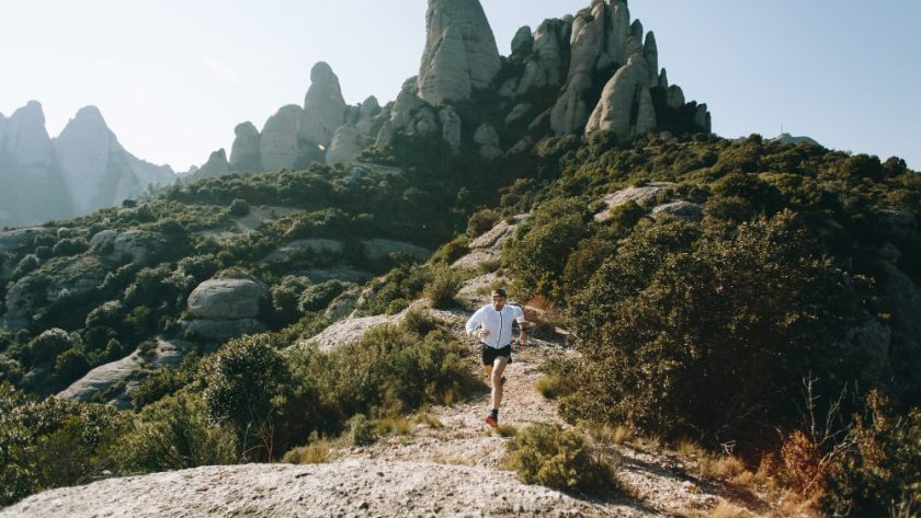 trail en montagne