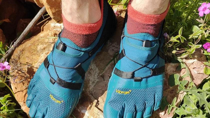 Test des chaussures barefoot Vibram Fivefingers Spidrwalk