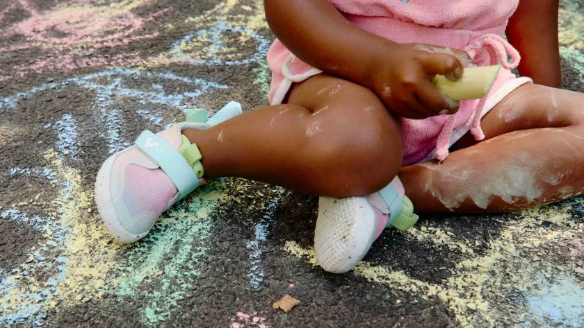 Photo chaussures barefoot enfant