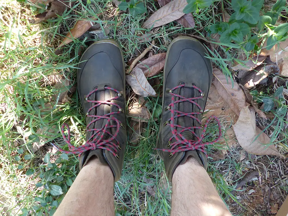 Tracker Leather AT II vu de dessus